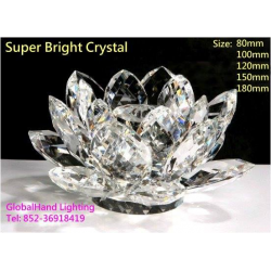 Crystal Lotus lamp  